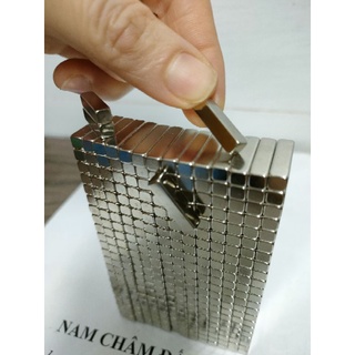Nam châm viên 205mm vuông dài siêu mạnh nam châm trắng, nam châm dài
