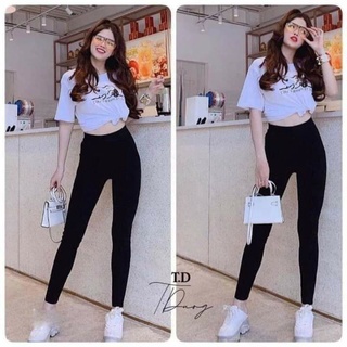 Quần Legging Dài Nữ Cạp Cao Gen BỤng Siêu Hack Dánh