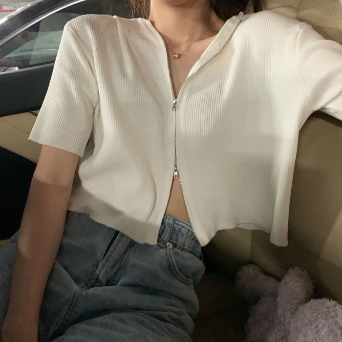 Áo Sơ Mi Tay Ngắn Plus Size Cho Nữ
