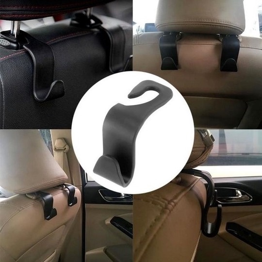 Móc Treo Đồ Sau Ghế Ô Tô, Móc chữ S treo đồ sau ghế ô tô - BH 12 tháng