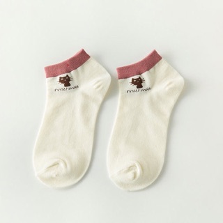 Combo 5 đôi tất mèo cổ ngắn cute