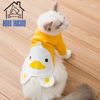 Quần Áo Cotton Cho Chó Mèo❤️Quần Áo Cho Thú Cưng❤️Áo Cotton Thoáng Mát Họa Tiết Dể Thương Y0101
