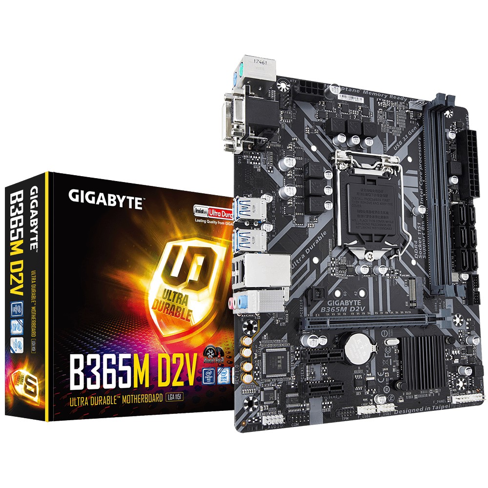 Mainboard GIGABYTE B365M D2V RẺ NHẤT SHOPEE