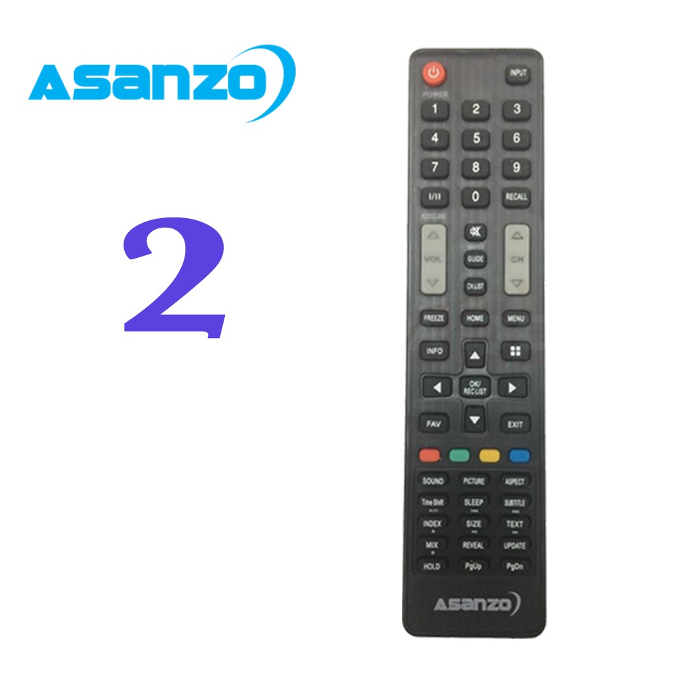 Điều Khiển TIVI ASANZO CHÍNH HÃNG Đủ Các Mã TV ASANZO