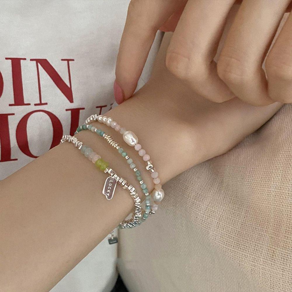 Vòng Tay Handmade Phong Cách Bohemian Hàn Quốc Cho Nữ