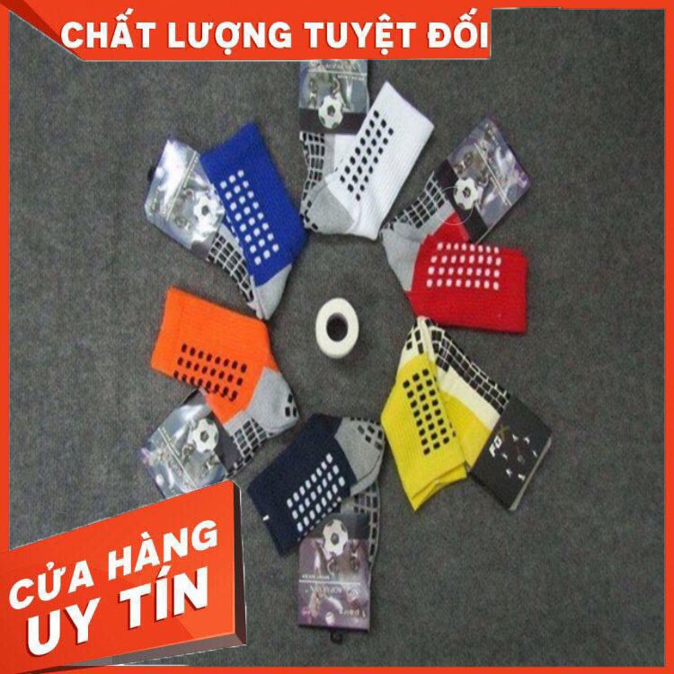 Tất bóng đá chống trơn Động Lực nhiều màu