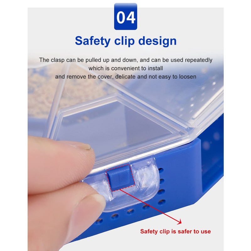 ⭐TRONG KHO Duy Nhất-Hai Lớp Hai lớp Sáu-cửa lớn phiên bản nâng cấp với bìa snap-on gián bẫy vật lý bẫy⭐Cocomall12