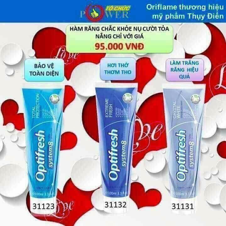 Kem đánh răng thiên nhiên Nhập khẩu Châu Âu