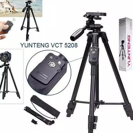 Chân Tripod Yunteng Vct-5208 Cho Máy Ảnh Dslr