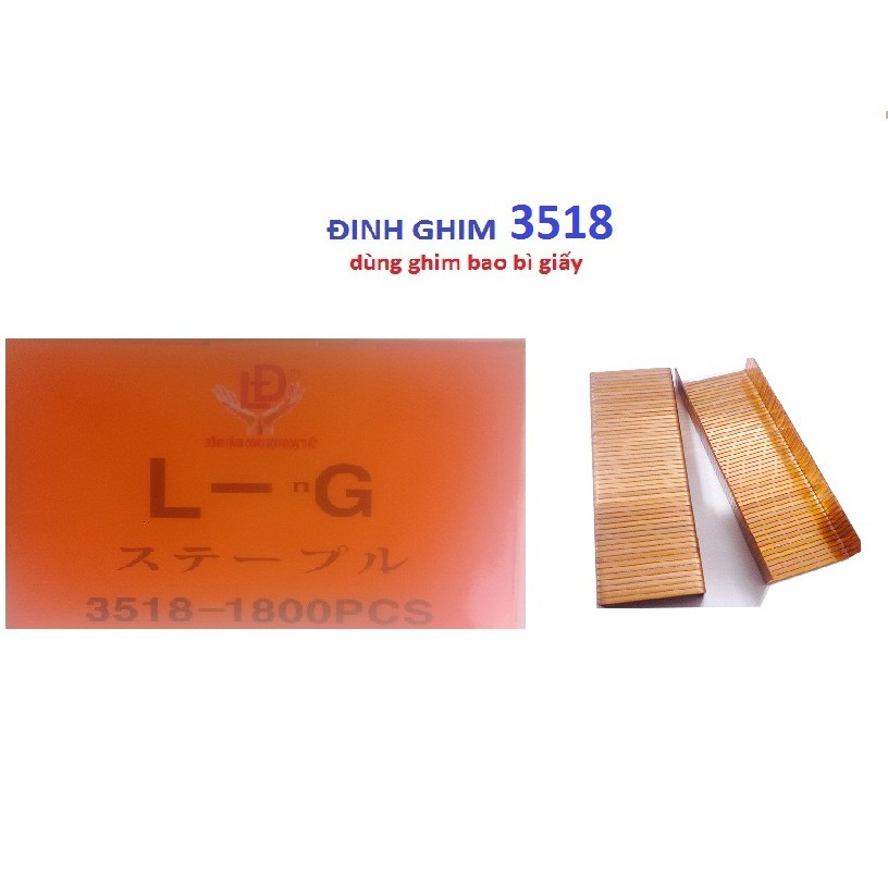 Đinh 3518 ghim bấm bao bì thùng giấy