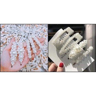 [HuHa Sỉ] Set 4 Kẹp Tóc Hàn Quốc