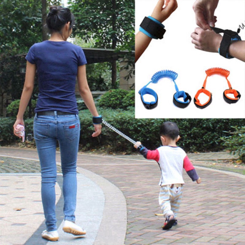 Dây đeo tay chống lạc cho ba mẹ và bé dài 2.5m/1.5m thiết kế độc đáo đàn hồi tốt