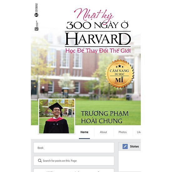 Sách - Nhật ký 300 ngày ở Harvard Tặng Bookmark