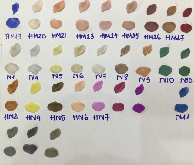 Bột Mỹ 3in1 Đắp Nặn Hoa, Đắp Phom, Nhúng Hũ 10gr,20gr,30gr -Chọn mầu nhắn shop
