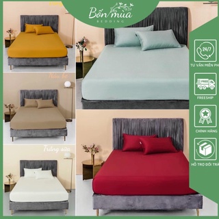 Ga gối trơn màu Cotton cao cấp