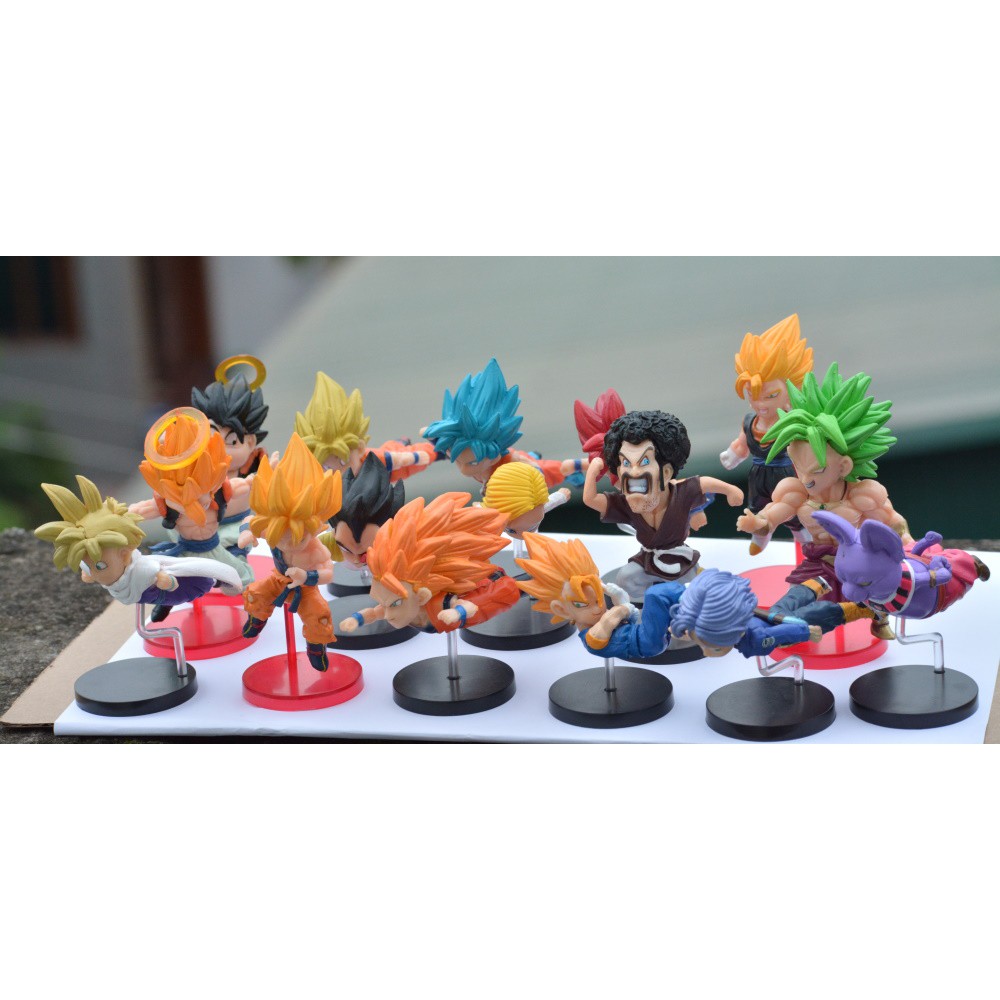 R1 Lẻ Mô hình nhân vật dragon ball 7 viên ngọc rồng Songoku Son Goku 5-9cm