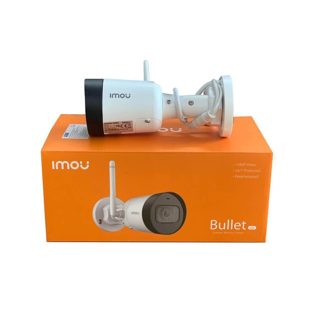 IMOU BULLET LITE 2m, 4m. Camera Ngoài Trời Chống Thời Tiết IP67,  IP Wifi, Tích Hợp Micro BH 24 tháng.