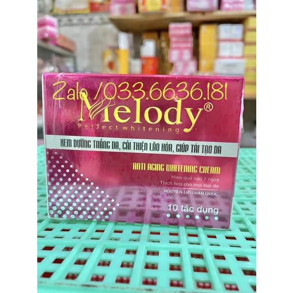 kem Melody 10 tác dụng Vip đủ dòng hủ 35g
