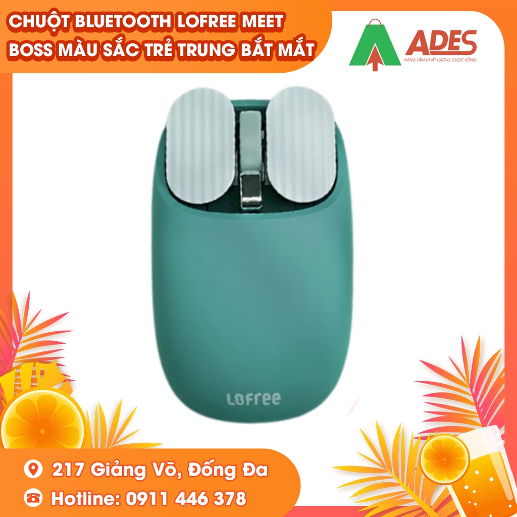 Chuột Bluetooth Lofree meet Boss - Màu sắc trẻ trung bắt mắt - Bảo hành chính hãng 12 tháng