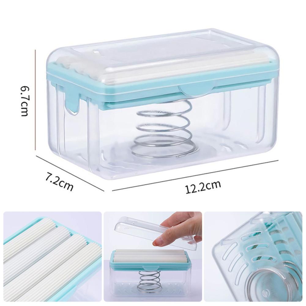 Hộp Đựng Xà Phòng Rửa Tay Tạo Bọt Đa Chức Năng Có Giá Đỡ Xà Phòng Tiện Dụng C1U1