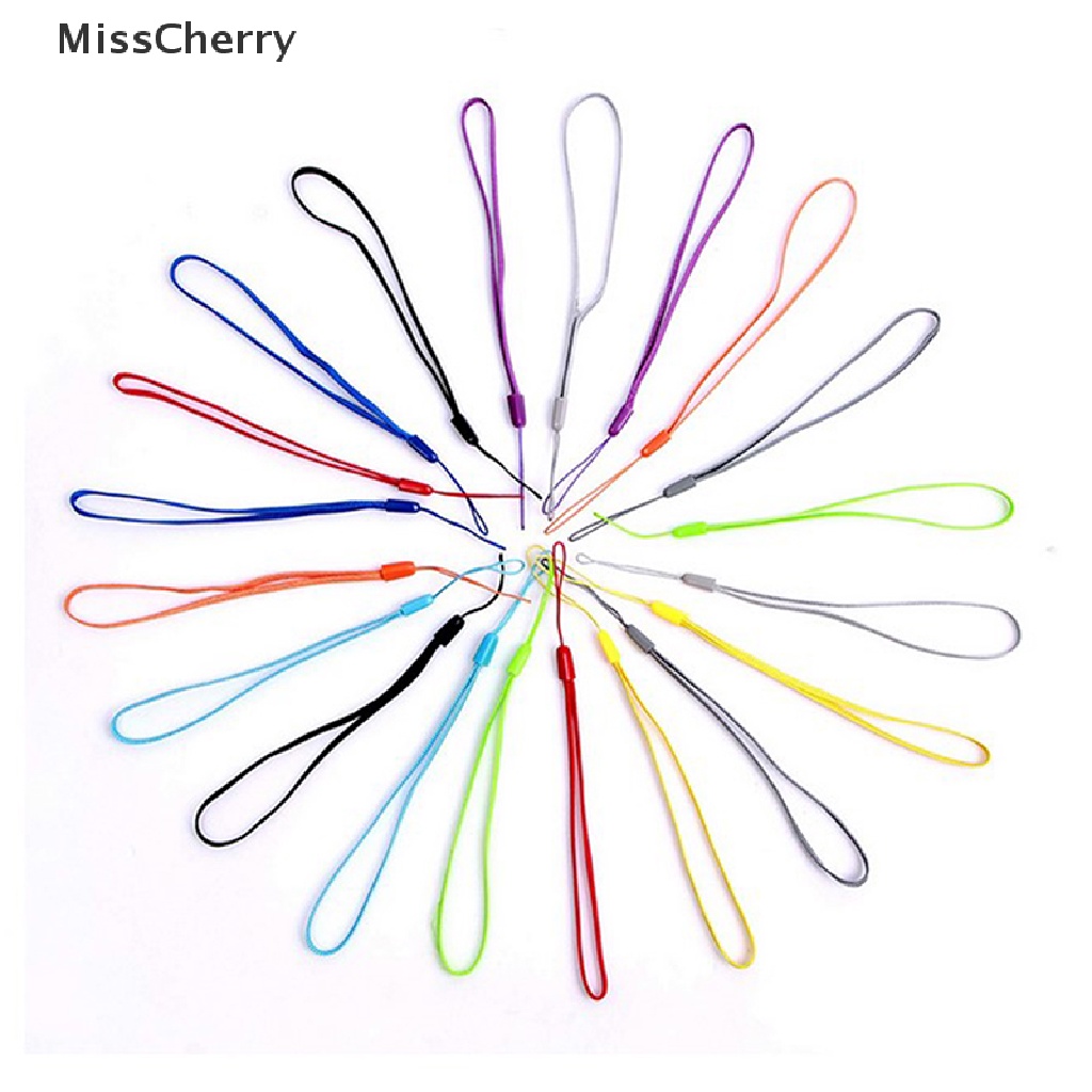 Bộ 10 Dây Đeo Cổ Tay nylon Cho Điện Thoại / Máy Ảnh