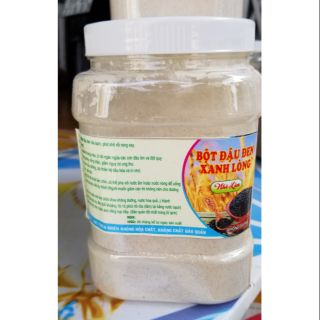 Bột đậu đen xanh lòng rửa sạch - rang - xay bột đậu đen xanh lòng