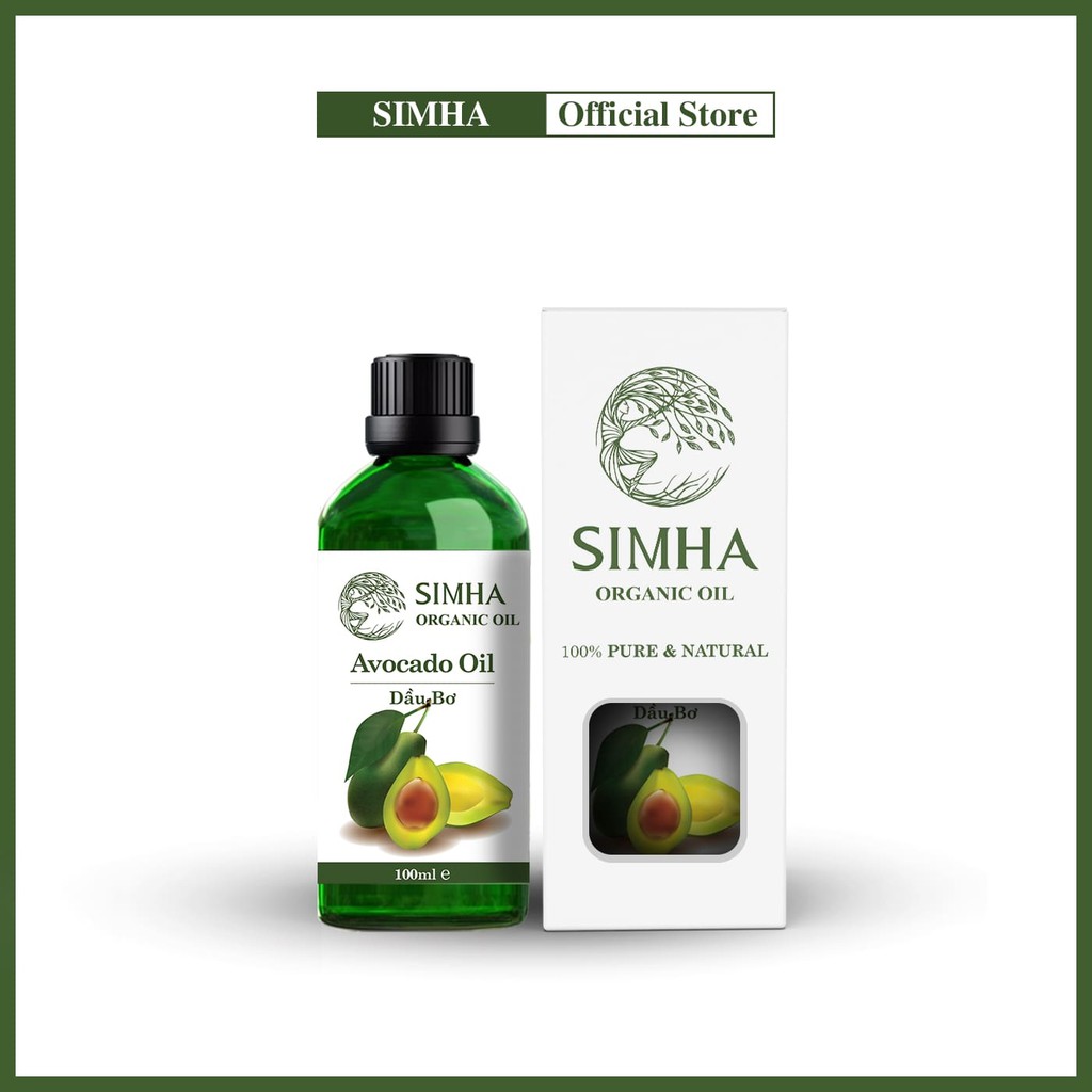 Dầu Bơ SIMHA giúp mềm mại làn da loại 100ml