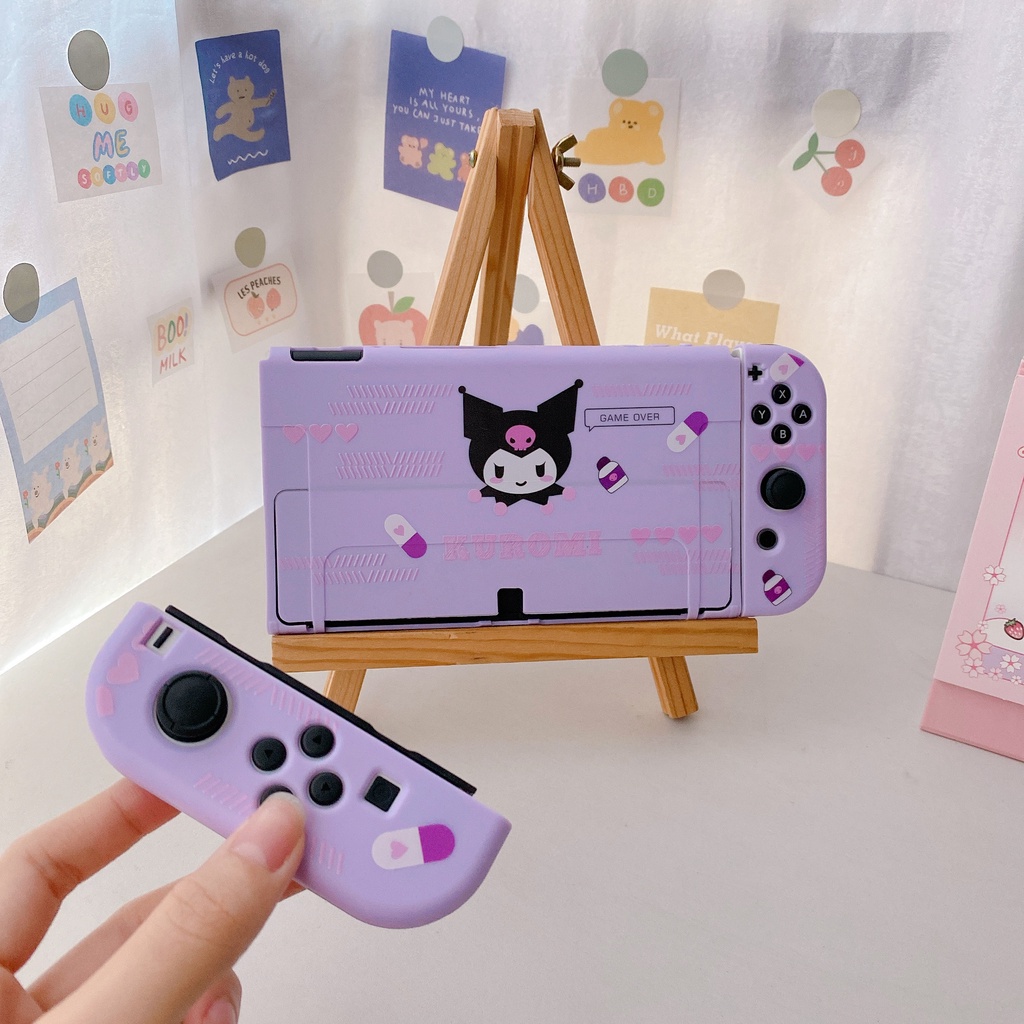 Vỏ Mềm Bảo Vệ Tay Cầm Chơi Game Nintendo Switch V1 / V2 / OLED Kuromi