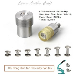 1 bộ cối đóng đinh tán 2 mặt (2 chi tiết như hình 1)