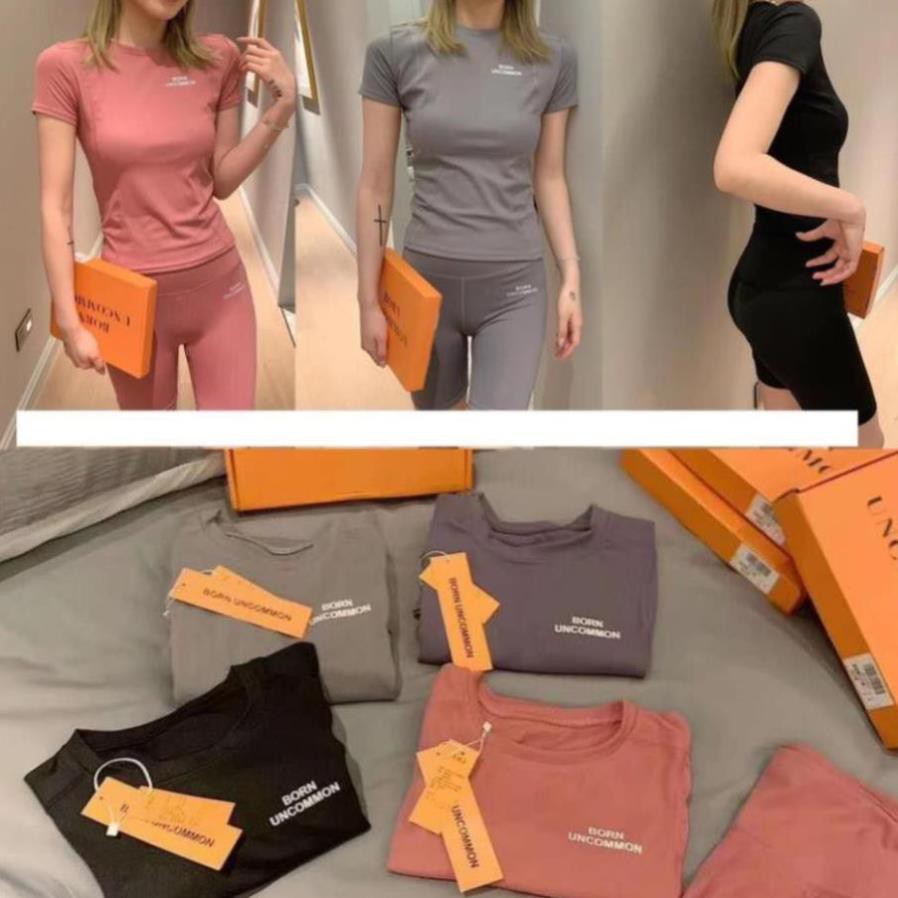 BỘ TẬP GYM NỮ CAO CẤP HÀNG CHUẨN LOẠI 1( hình thật) Đẹp ! 🍉 . Sales Thu : . : .