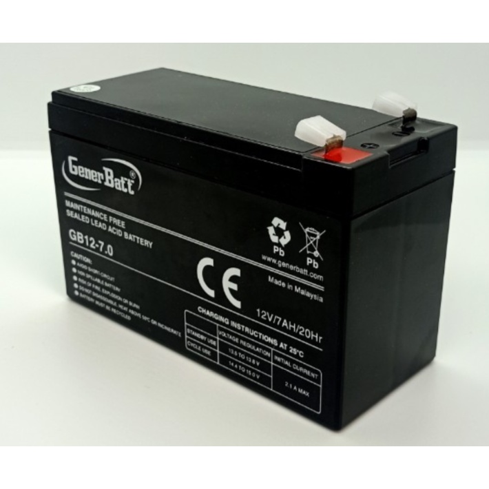 Bình Ac Quy 12V - 7Ah. Dùng cho UPS, đèn Emergency, xe đạp điện, xe máy điện