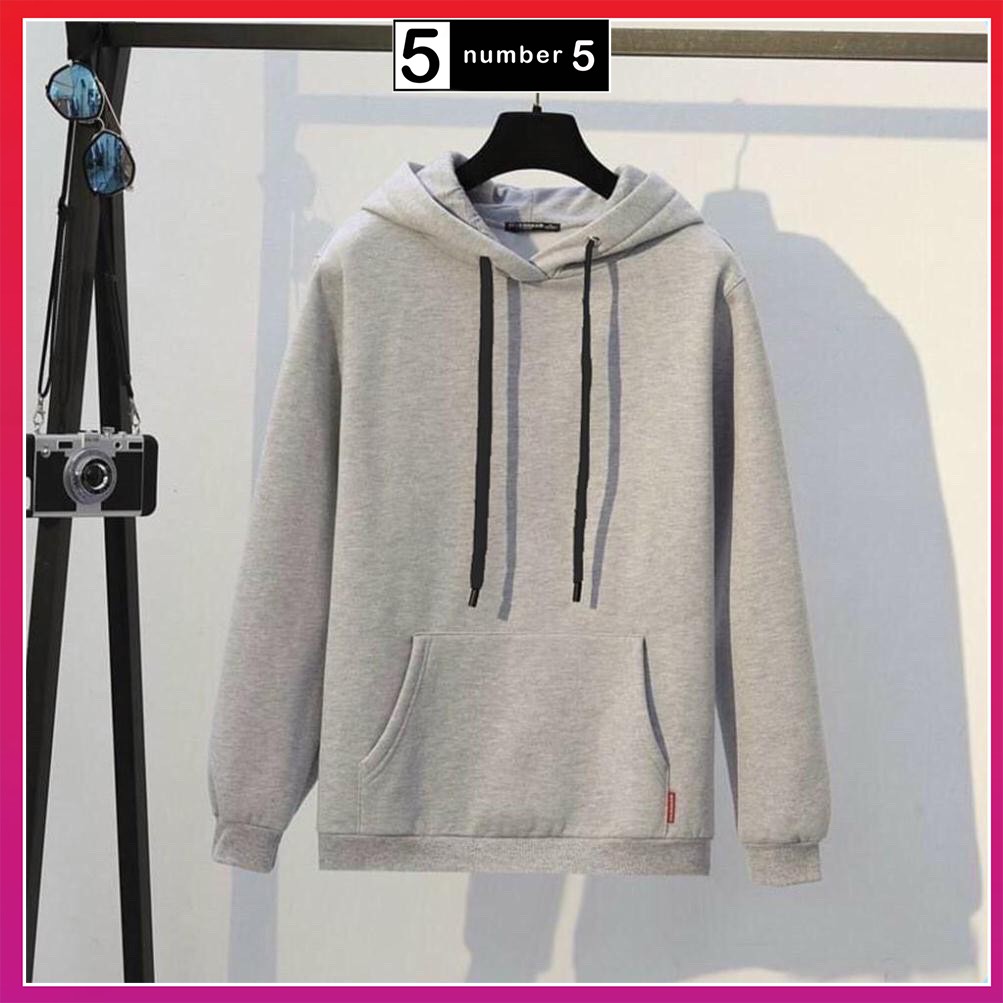 [AHD] Áo HOODIE Nam Nữ BASIC Cao Cấp, Áo Nỉ Bông Trơn Nhiều Màu Nhiều Size