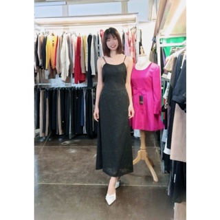 Đầm hai dây bản nhỏ hàng thiết kế