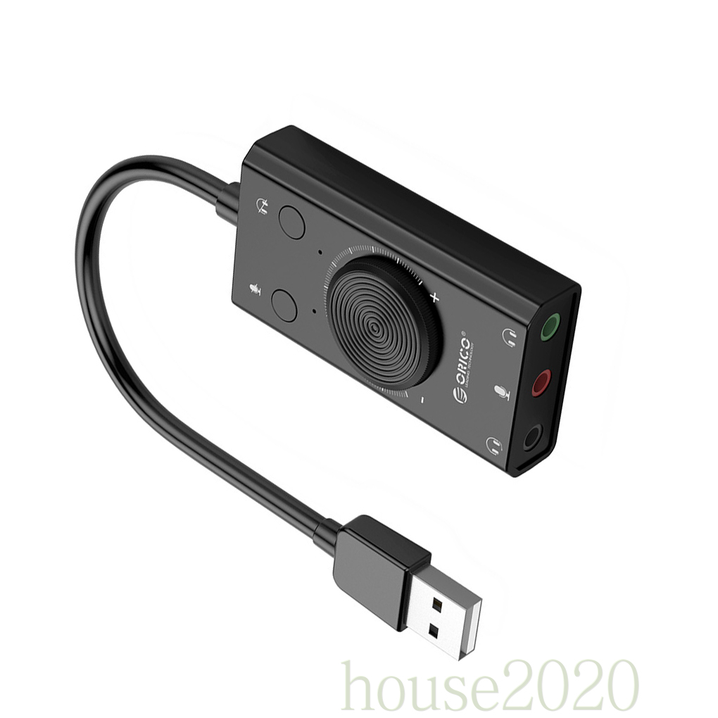 Thẻ Chuyển Đổi Âm Thanh Ngoài Usb 5 Kênh 3.5mm Cho Laptop 2020 | BigBuy360 - bigbuy360.vn