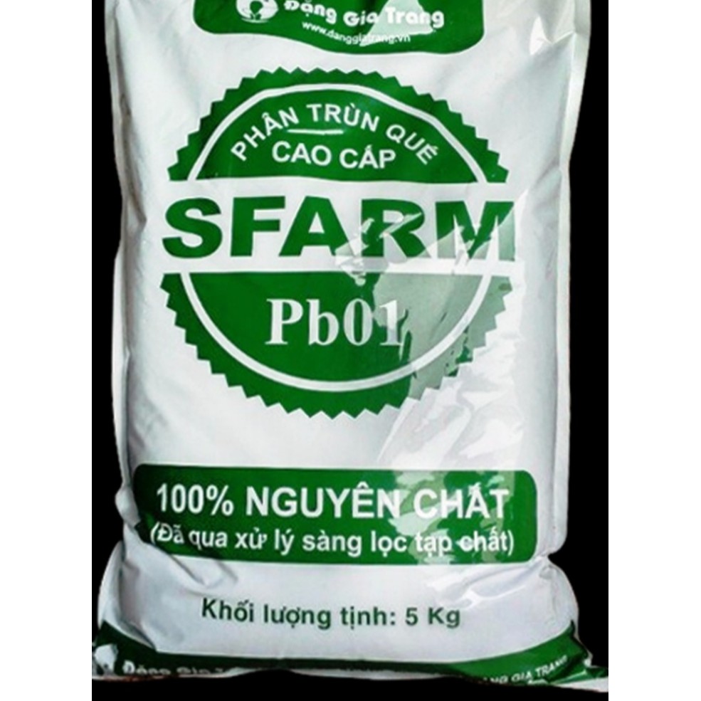 Phân Trùn Quế Cao Cấp Bịch 5kg