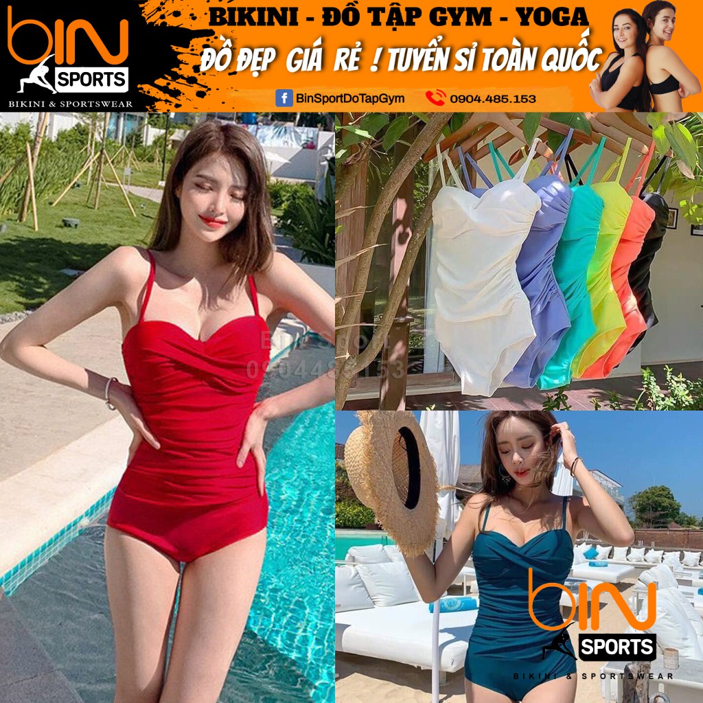 Bikini Nữ Liền Thân Nhiều Màu Freesize Bin Sports BHV079