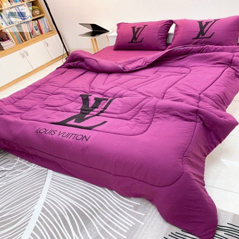 Bộ Chăn Ga Gối Hè Thu Chất Liệu Đũi Mát Set Chăn Ga Gối 4 Món Bo Chun Theo Yêu Cầu MH2T STORE