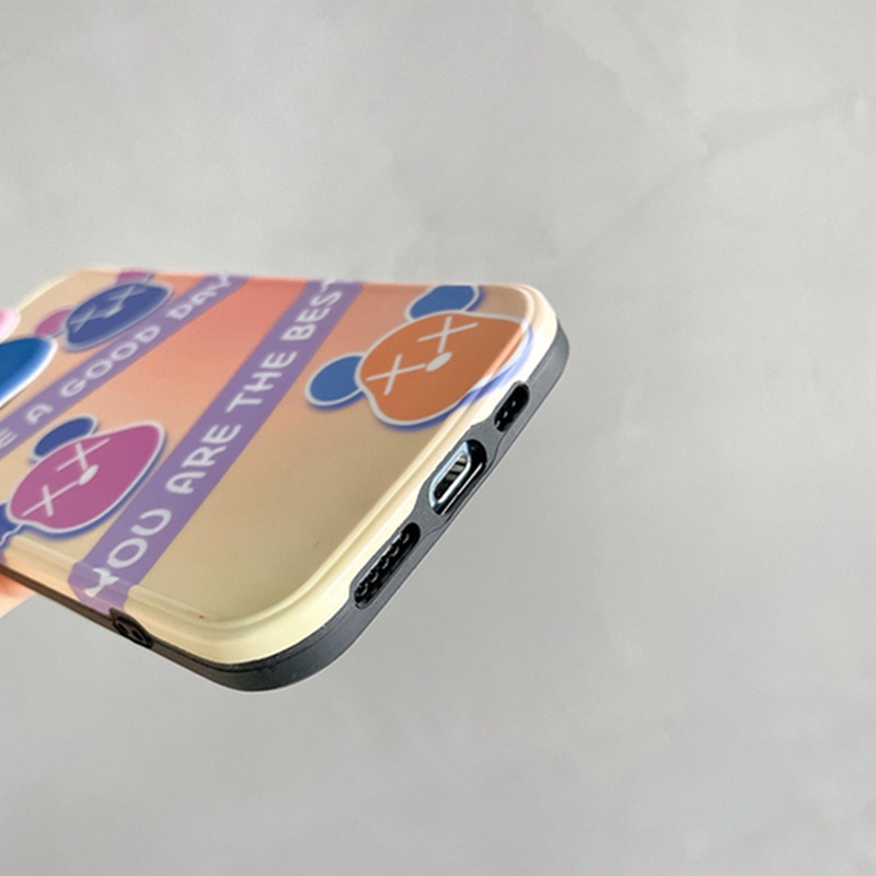 Gradient Violent Bear IMD Stereo Lens iPhone 12 Pro Max 11 Pro Max X Xr Xs Max Xr 8 7 Plus