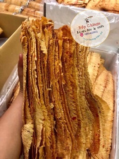 Mực khô cán tẩm gia vị