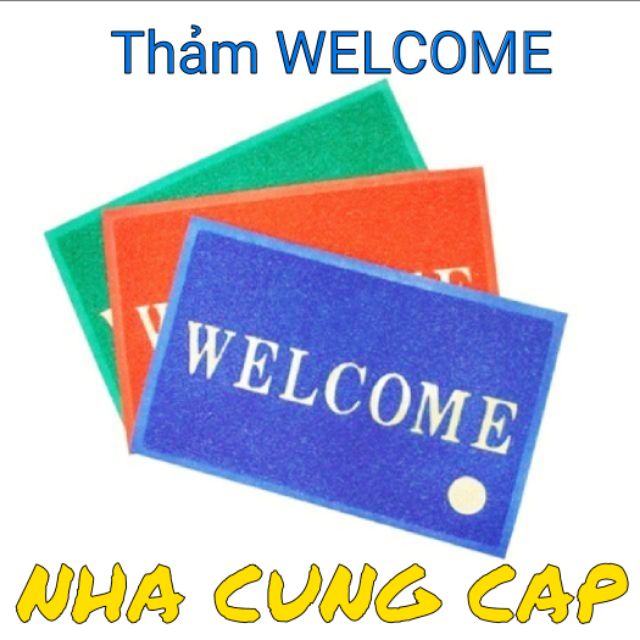 (GIÁ HỦY DIỆT) BỘ 5 THẢM WELCOME