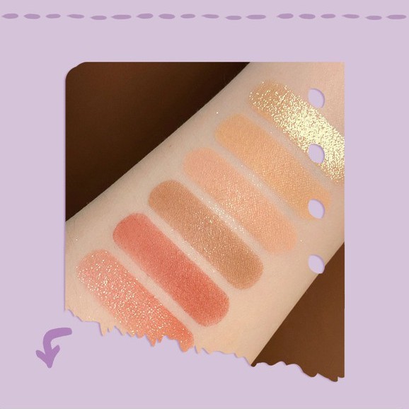 Bảng phấn mắt Maffick Note Book cao cấp  6 màu | BigBuy360 - bigbuy360.vn