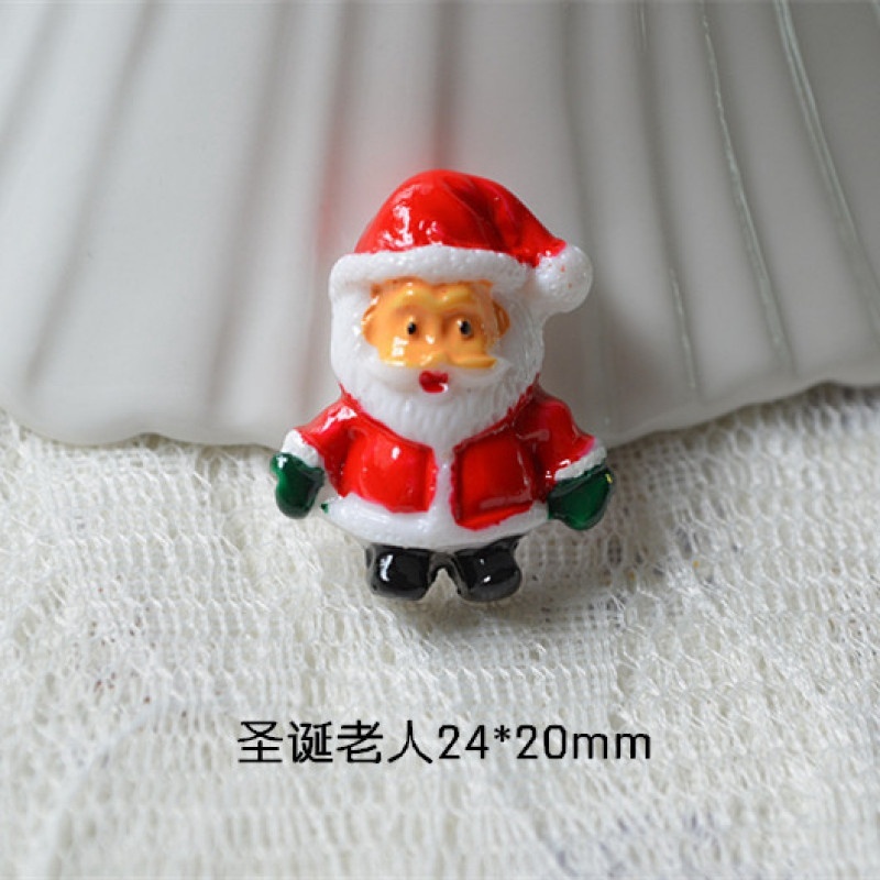 Set 10 mô hình cây thông noel bằng nhựa dùng để trang trí