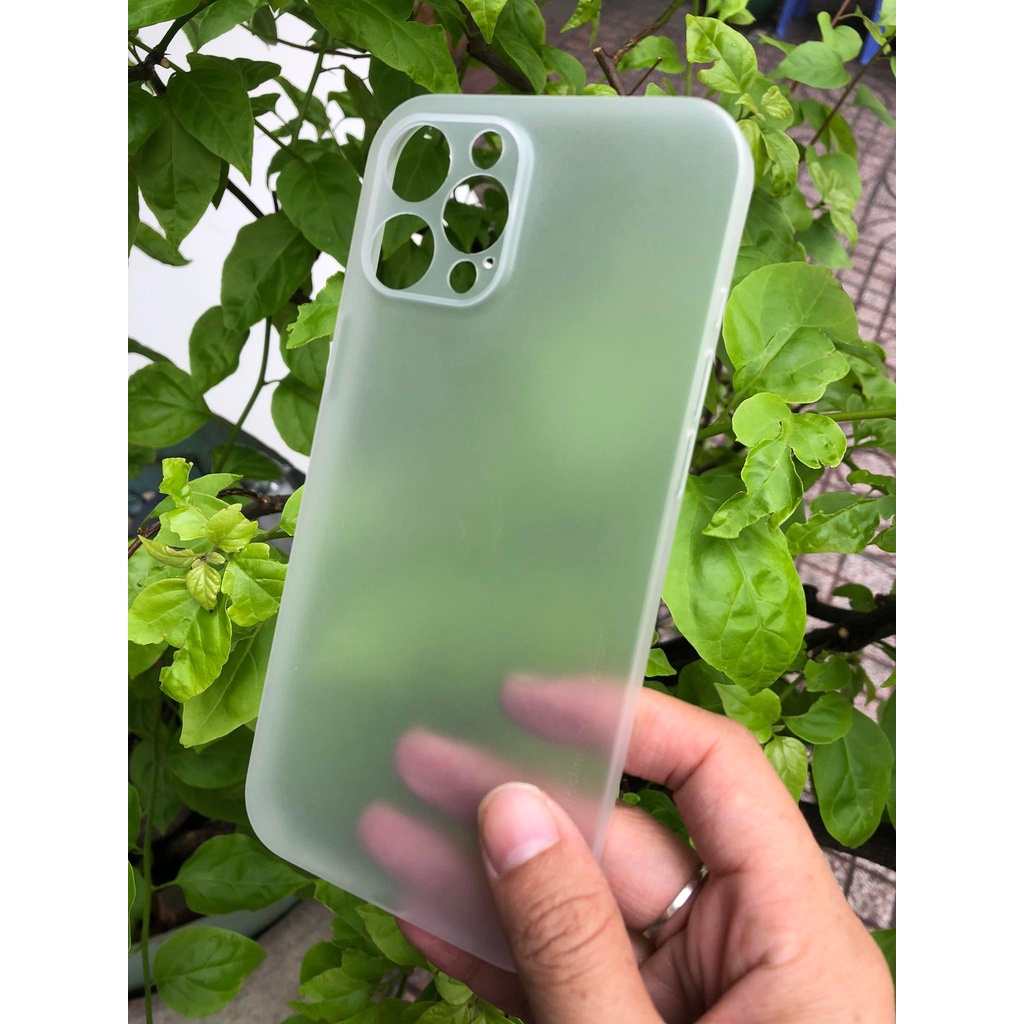Ốp lưng siêu mỏng cho iPhone 11 12 13 14  iP cao cấp chính hãng Memumi