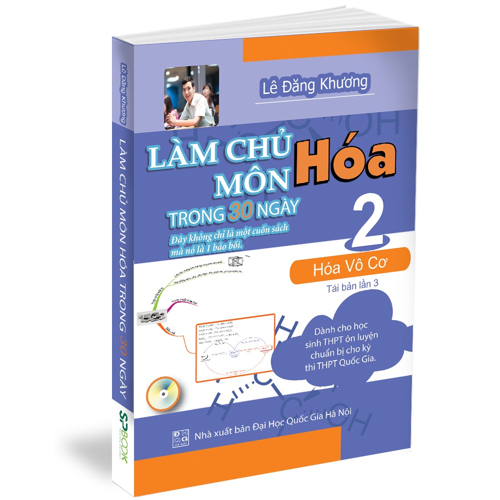 Sách - Làm chủ môn Hoá trong 30 ngày Tập 2 Hóa Vô cơ - tái bản lần 3