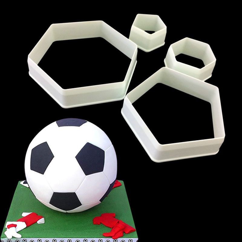 4 Size-Stadium player, world cup master chart, cake decoration mold