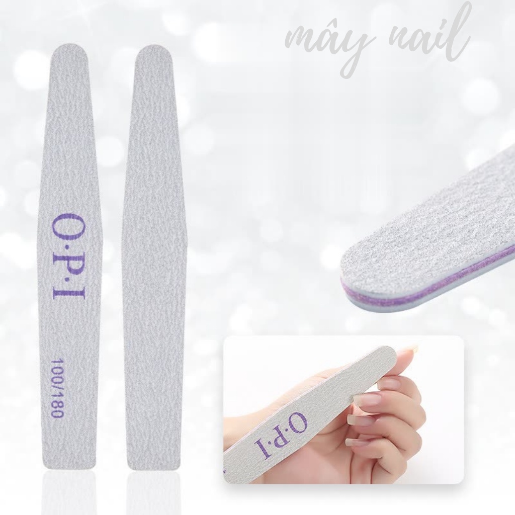 Dũa móng opi - loại dày đủ 5 hình chuyên dụng cho dân làm móng
