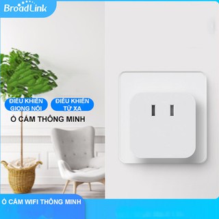 Ổ cắm điện thông minh wifi điều khiển từ xa Broadlink, điều khiển qua ứng dụng IHC, hẹn giờ, đếm ngược - BH 6 tháng