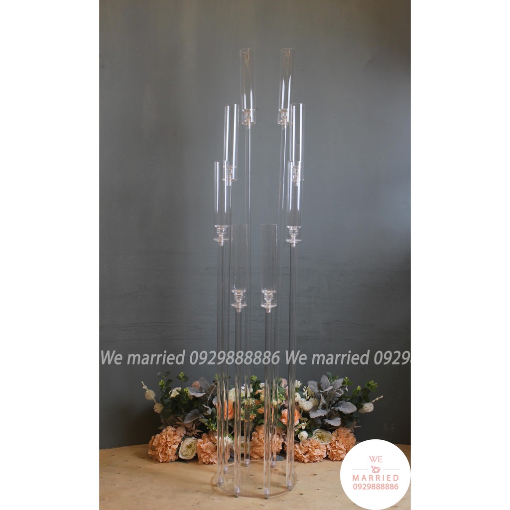 Dẫn lối mika 8 đầu đế tròn - AD055