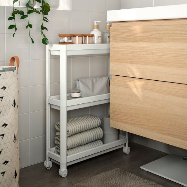 Kệ Vesken Ikea có bánh xe chính hãng mẫu mới