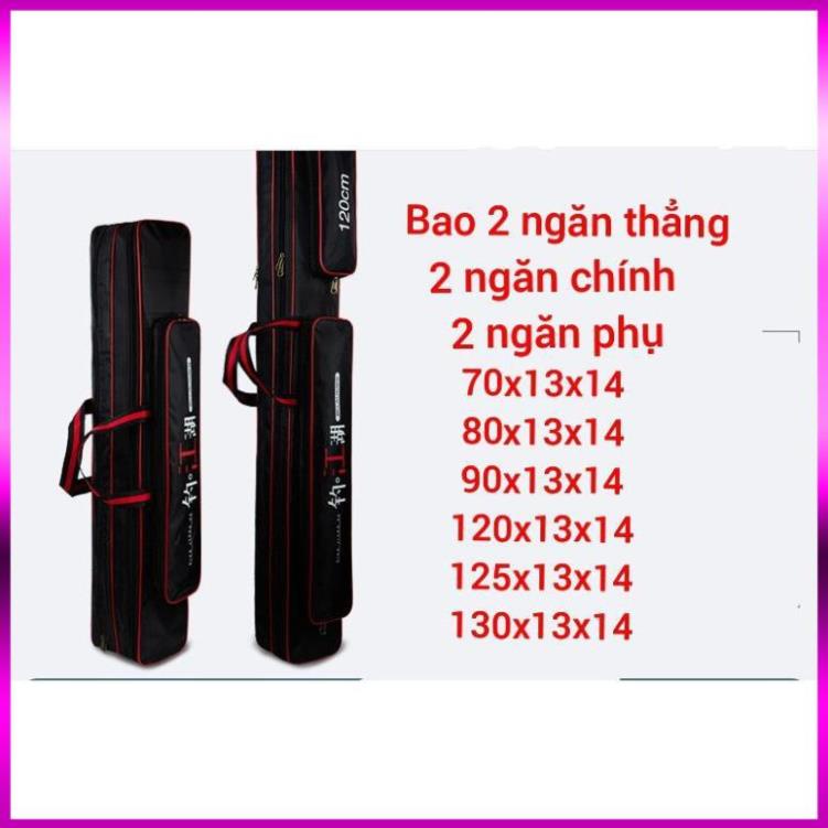 ⭐  bao đựng cần 3 ngăn kèm 2 túi phụ chất liệu chống thấm nước